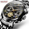 Men Watch Luxury Brand OLEVS Fashion Business Newest Model 2859 Quartz WristWatch Shen Zhen Factory Custom Logo Watch For Men